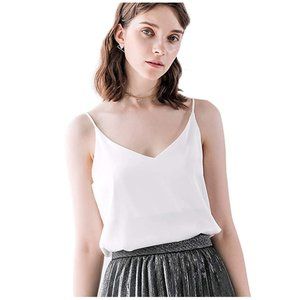 IIG Classic Womens Silk Satin Camisole Top Shirt